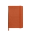A6 notitieboekje met lijntjes oranje