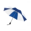 Paraplu opvouwbaar blauw/wit