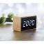 Bamboe klok met LED Miri clock hout