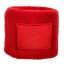 Zweetband met label rood