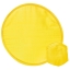 Opvouwbare frisbee geel