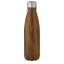 Geïsoleerde RVS fles met houtprint 500 ml hout