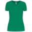 Dames sport-T-shirt V-hals kelly green,2xl