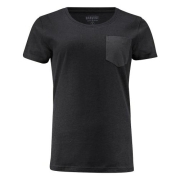 T-shirt Walcott woman zwart,2xl