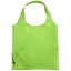 Bungalow opvouwbare polyester boodschappentas lime