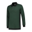 L&S Sweater Polo Workwear forest green/black,3xl