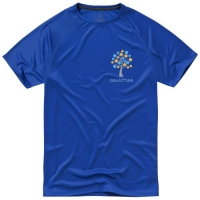 Niagara cool fit heren t-shirt korte mouw blauw,l