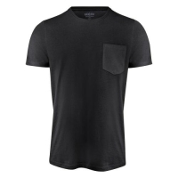 T-shirt borstzak Walcott zwart,l
