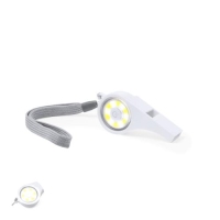 Fluitje met licht Pincher wit