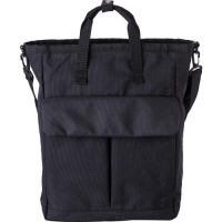 Polyester schoudertas Dean zwart