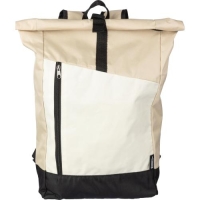 rPET roll-top rugzak Marlene beige