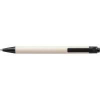 Gerecyclede melkpakken balpen Heike zwart