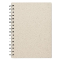 A5 notitieboek graspapier Grass book beige