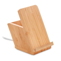 Draadloze oplader pennenhouder Baicoi wood