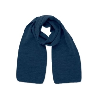 RPET polyester sjaal Rafy blauw
