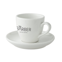 Kop en Schotel 8 cl Espresso Ivoor Robusta ivoor