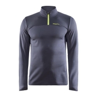 Craft CORE Gain half-zip Midlayer heren asphalt,2xl