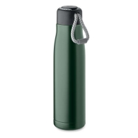 RVS dubbelwandige fles 500 ml Cordle donker marinegroen