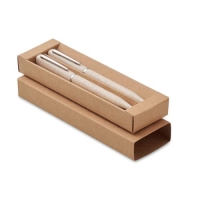 Tarwestro en ABS schrijfset Peat beige