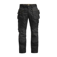 2164 Stretch werkbroek zwart,c146