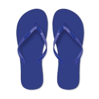 PE slippers 36-39 blauw