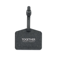 Anti-lost finder bagagelabel Tagsmart zwart
