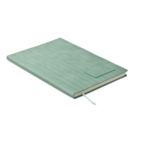 A5-notitieboek in smokey PU Tintray mint green