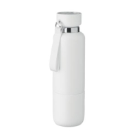 Dubbelwandige fles 500 ml Noeka wit