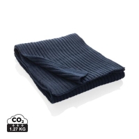 Impact AWARE gebreide sjaal donkerblauw
