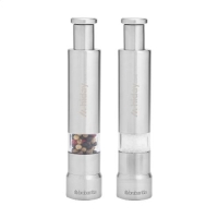 Brabantia Profile peper- en zoutmolen zilver