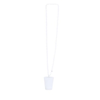 Shotglas met LED aan koord wit