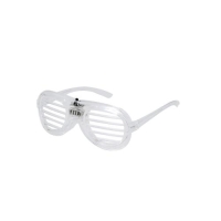 Festival LED-bril Tarsem wit