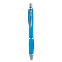 Balpen met drukmechanisme Riocolour turquoise