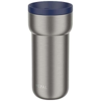 Mepal Ellipse geïsoleerde rvs mok 375 ml helder blauw