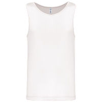 Sporttop sneldrogend Pro-Act heren wit,2xl