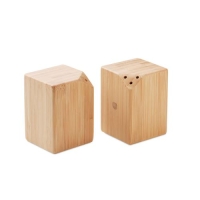 Bamboe peper- en zoutstel Both hout