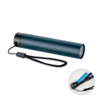 Gerecyclede aluminium zaklamp Lume navy