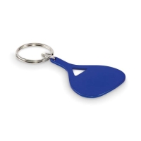Alu sleutelhanger peddel Kepad blauw