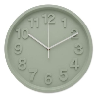 PP wandklok Muro mint green