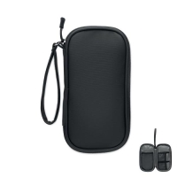 600D RPET tech organizer etui Allthere zwart