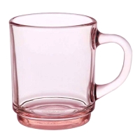 Theeglas Versaille 250 ml roze roze