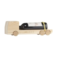 Houten wijnkist vrachtwagen Rackpack hout