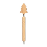 Balpen kerstboom Chrispen hout