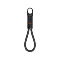 Nordic Drift Everest USB-C 60W snellaadkarabijnkabel zwart
