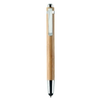 Bamboe pen met Stylus bamboe