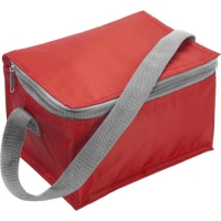 Koeltas voor 6 blikjes rood