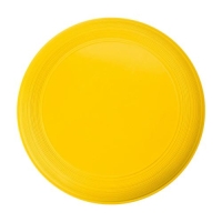 Frisbee met ringen, stapelbaar geel