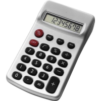 Rekenmachine calc zilver