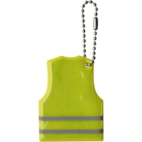 Sleutelhanger Veiligheidsvest geel
