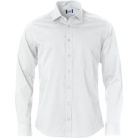 Overhemd Clark heren wit,l